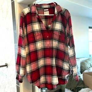 Red plaid shirt